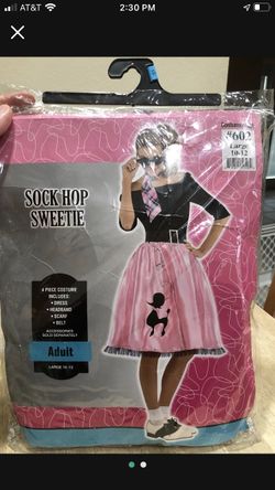Sock hop sweetie /poodle skirt 50s Halloween costume