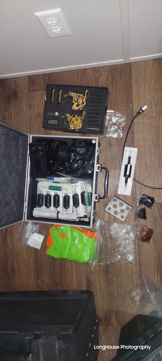 Tattoo Machine And Supplies.