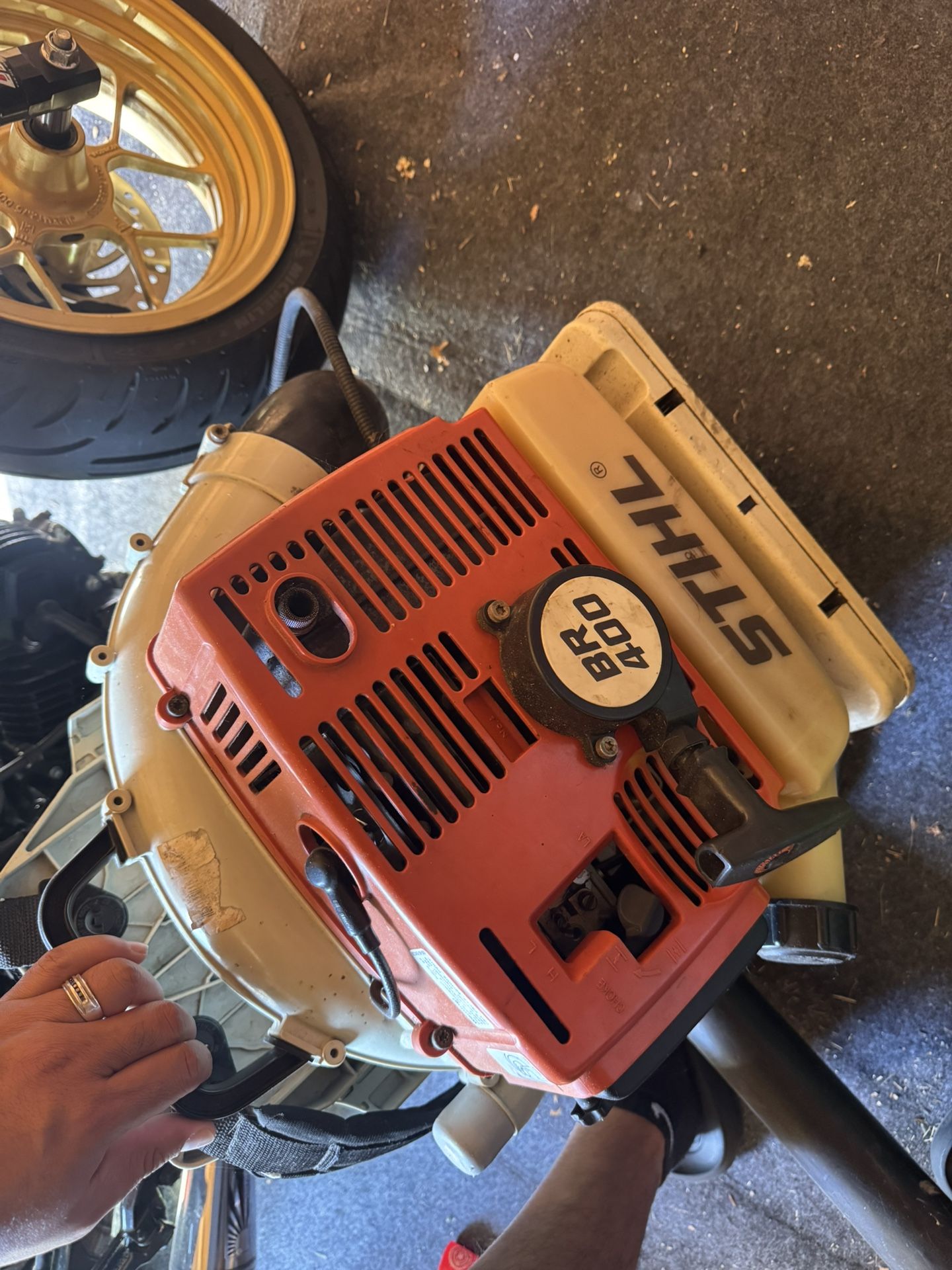 Leaf Blower Stihl Backpack