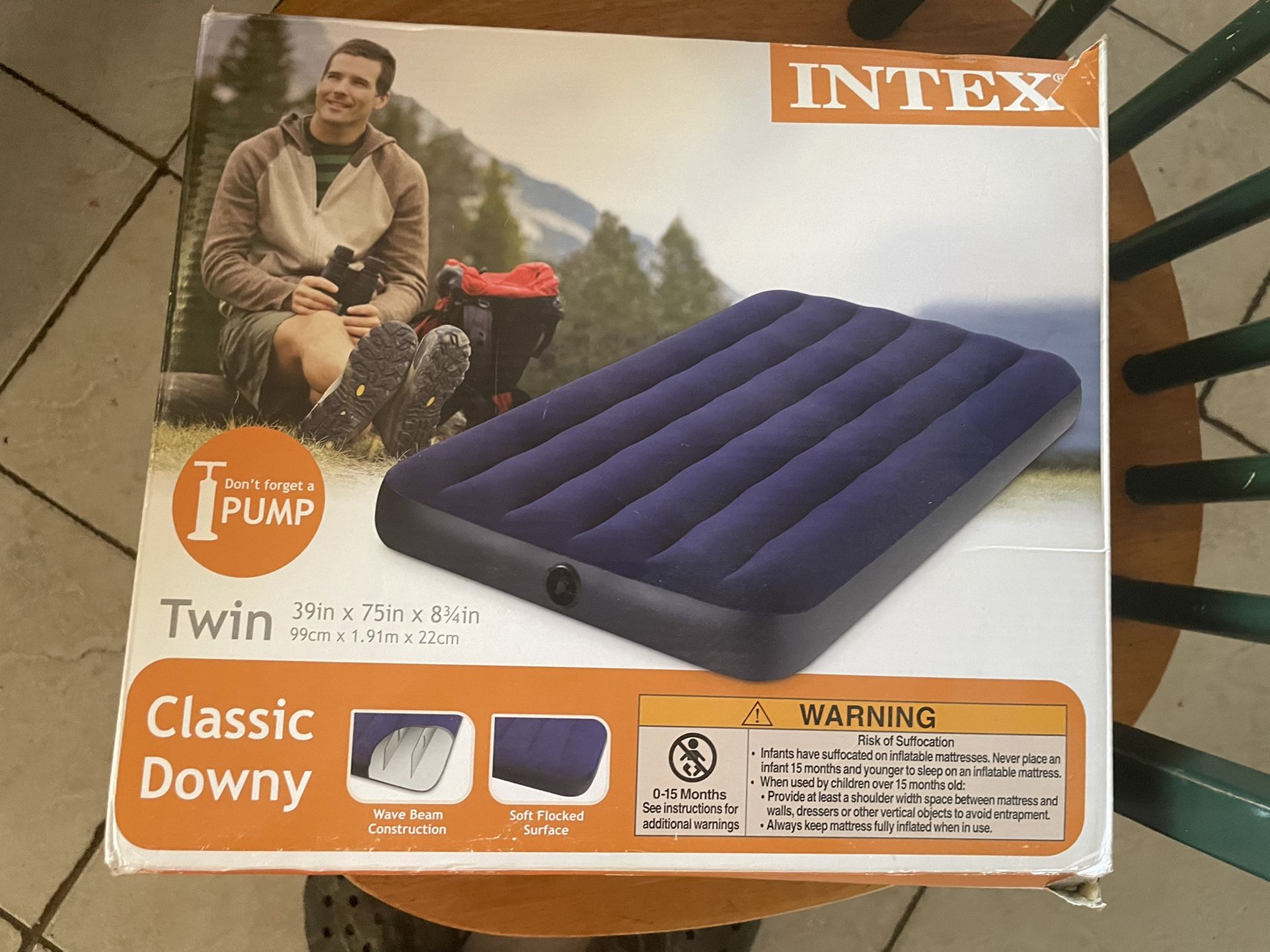 Twin Blow Up Mattress