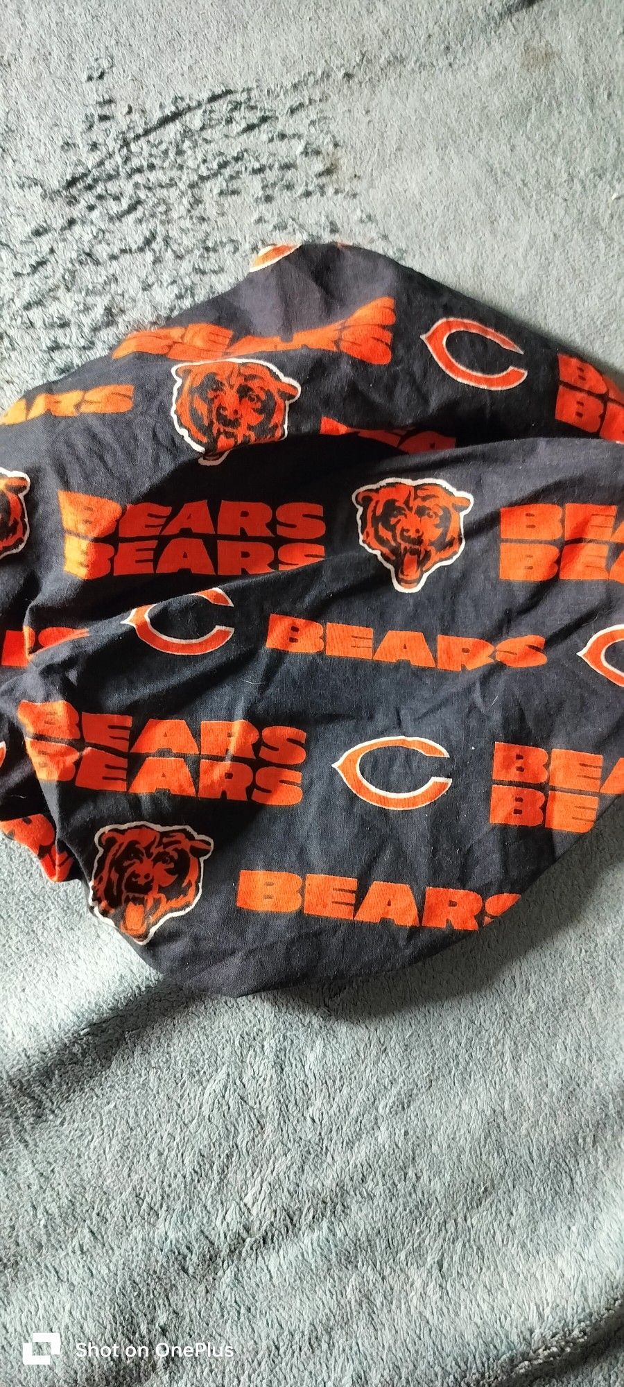 Chicago Bear Cloth Head Cover