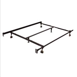 Premium Universal Lev-R-Lock Bed Frame + Full Size Box Spring