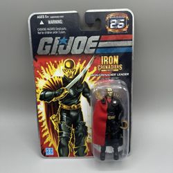 2007 GI Joe 25th Anniversary Foil Version Destro Iron Grenadiers MOC Sealed NIB