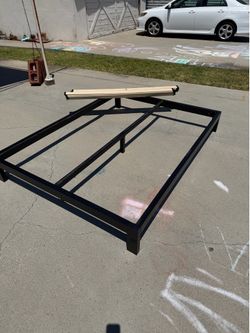 Queen mattress bed frame