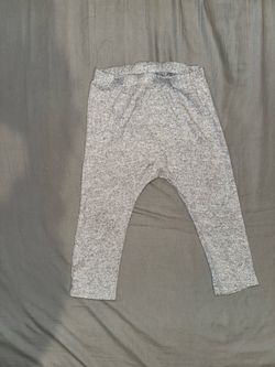 Gray Marled Baby Harem Pants
