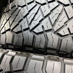 2 TIRES LT37-12-50R17”