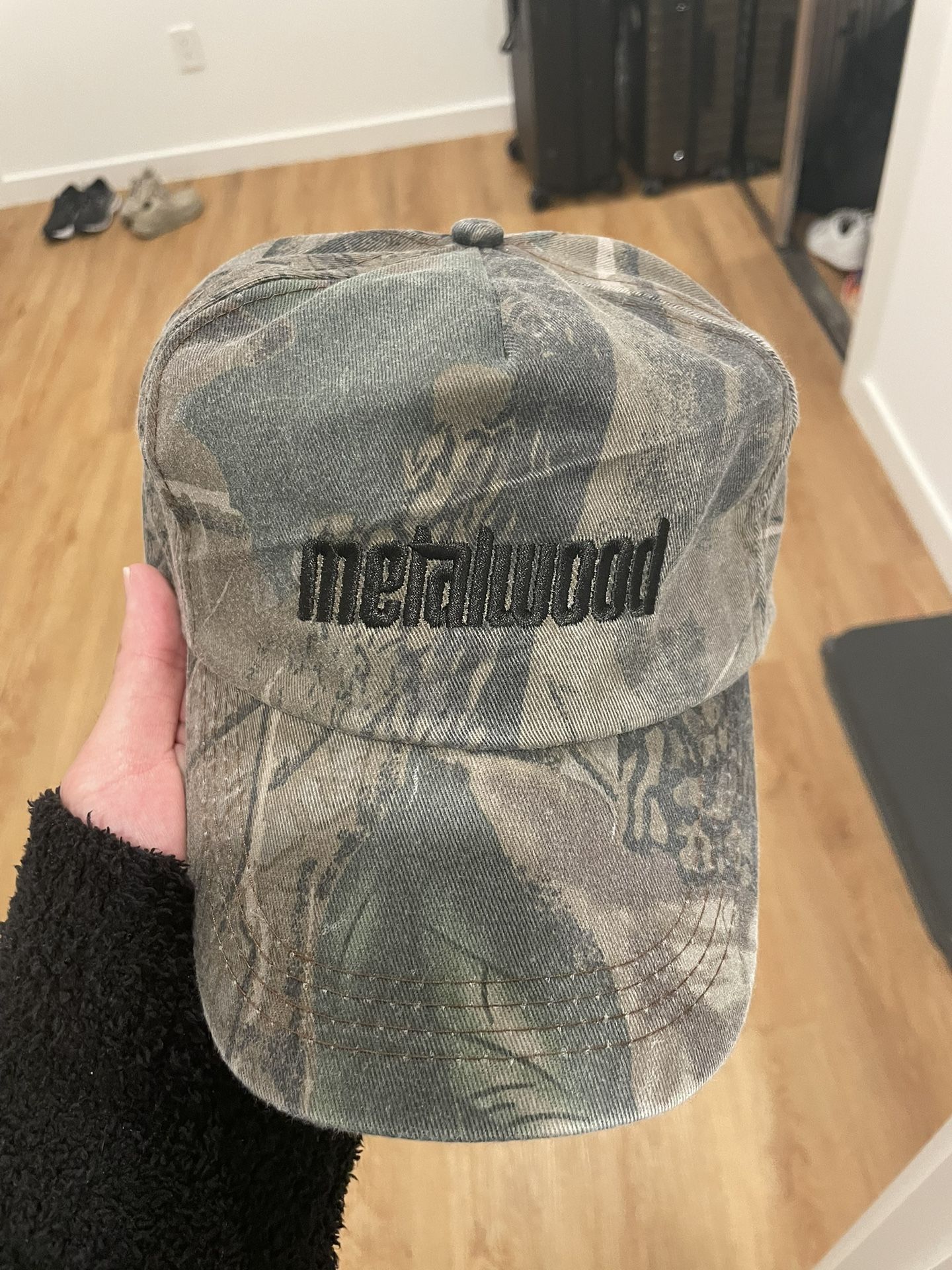 Metalwood studio Camo Hat