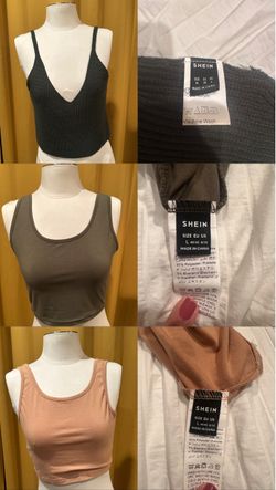 SHEIN Women's Tank Tops Bundle of 3