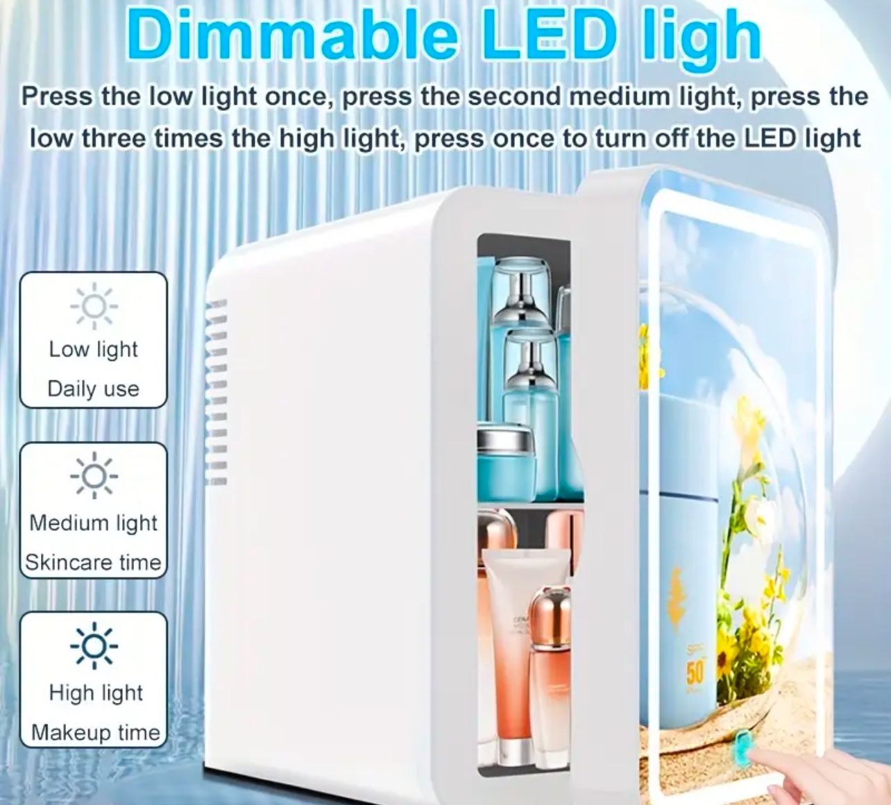 Portable LED mini Fridge