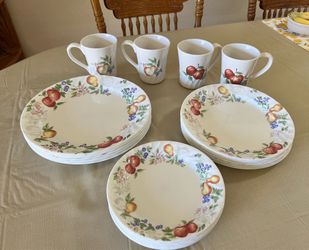 Corelle Fruit Print Dish Set