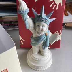 Dept 56 Let’s pretend Little Liberty Snowbaby 