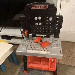 Kids Table And Chairs, And Power Tools Workshop