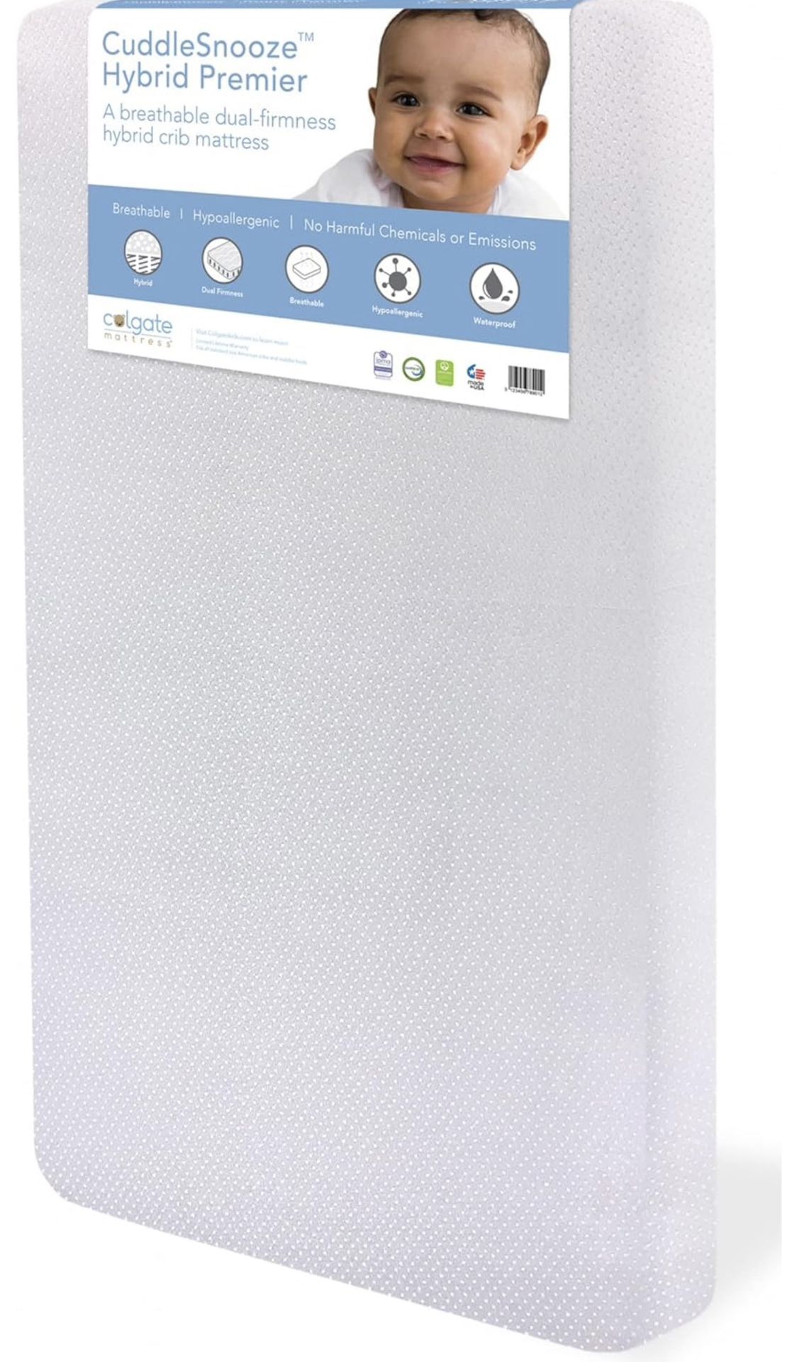 Toddler Bed Colgate Dual Sided Crib Mattress Colgate Kids EverTrue