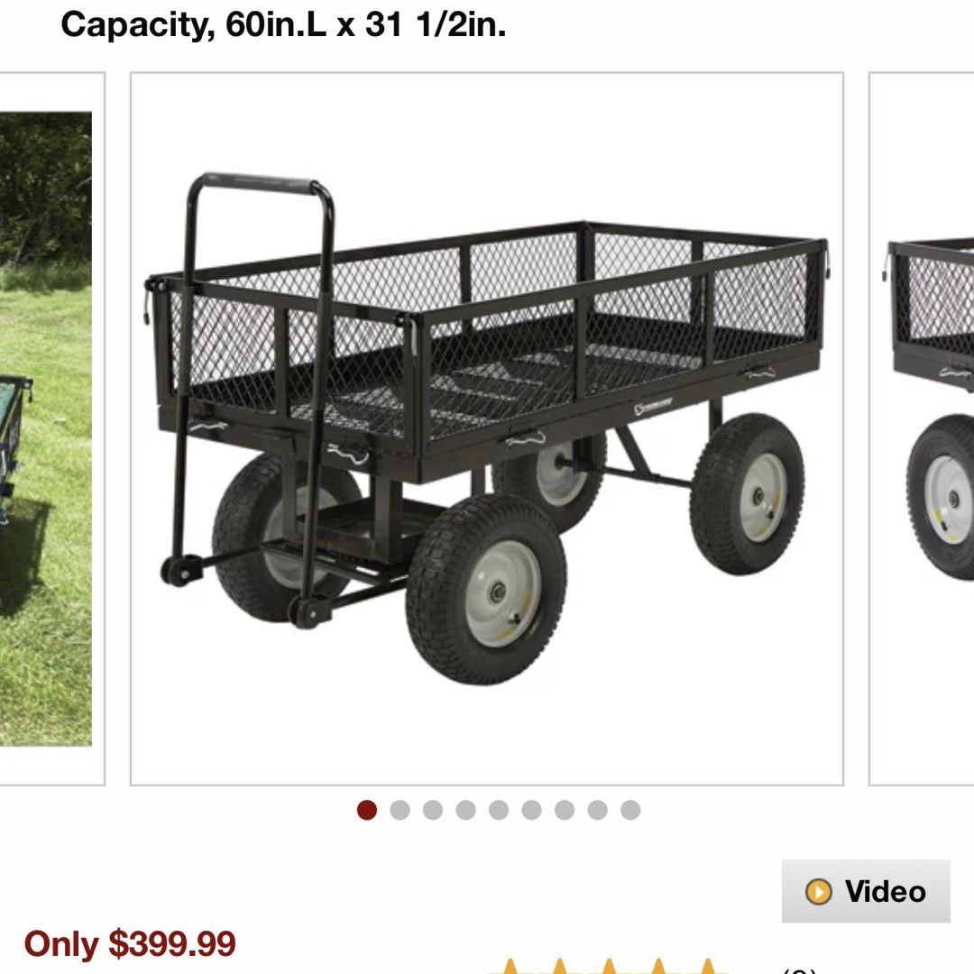 Jumbo Wagon With Sides From Northern Tool