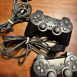PS2 PLAYSTATION 2 DUALSHOCK REMOTES $40