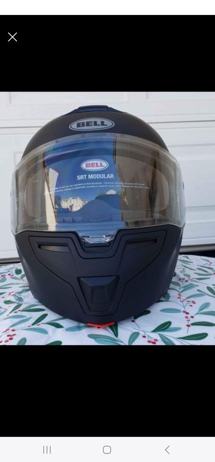 BELL SRT Modular Street Helmet
 (oval matte black, size M) orig.price $399.95