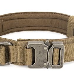 WOLF TACTICAL Dog Collar for Large Dogs Military Heavy Duty Dog Collars for Large Dogs Pitbull Collar German Shepherd Collar