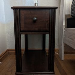 Nightstand and Mirror
