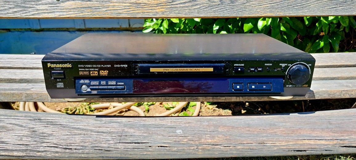 Panasonic DVD-RP56 DVD & CD player