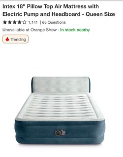 Queen air mattress