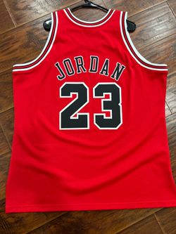 Authentic 1(contact info removed) Michael Jordan Mitchell & Ness Jersey (2XL)
