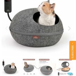 Heated Cat Egg Bed New