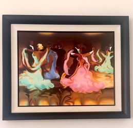 Two (2) Original Canvas Paintings by Artist Steve Bloom
