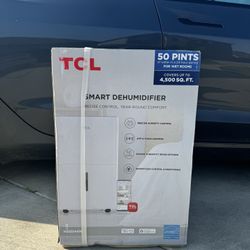 TCL 50 Pint Smart Dehumidifier, Energy Star, 115V
