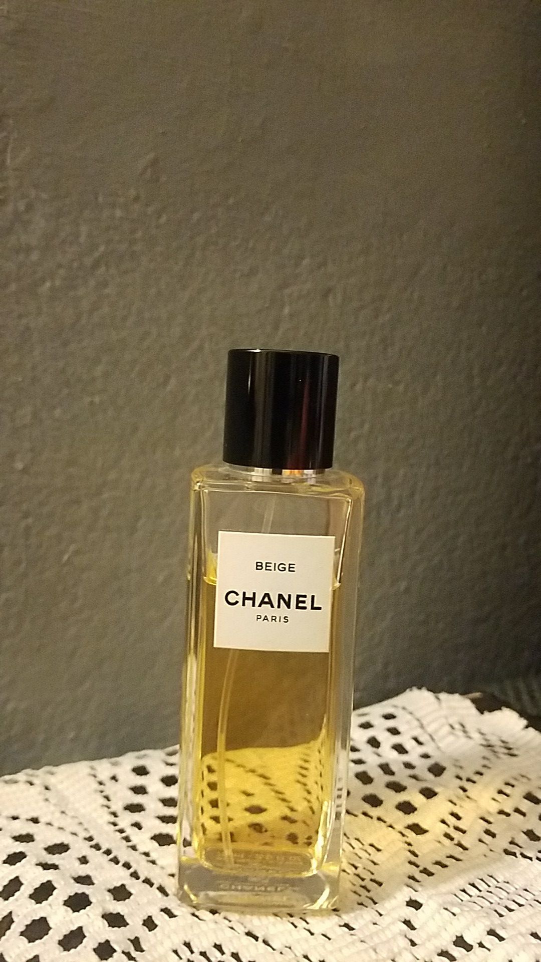 Beige CHANEL Paris Made In France Perfume!!