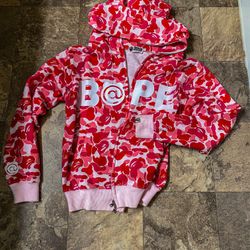 BAPE ABC Bearfull Zip Hoodie