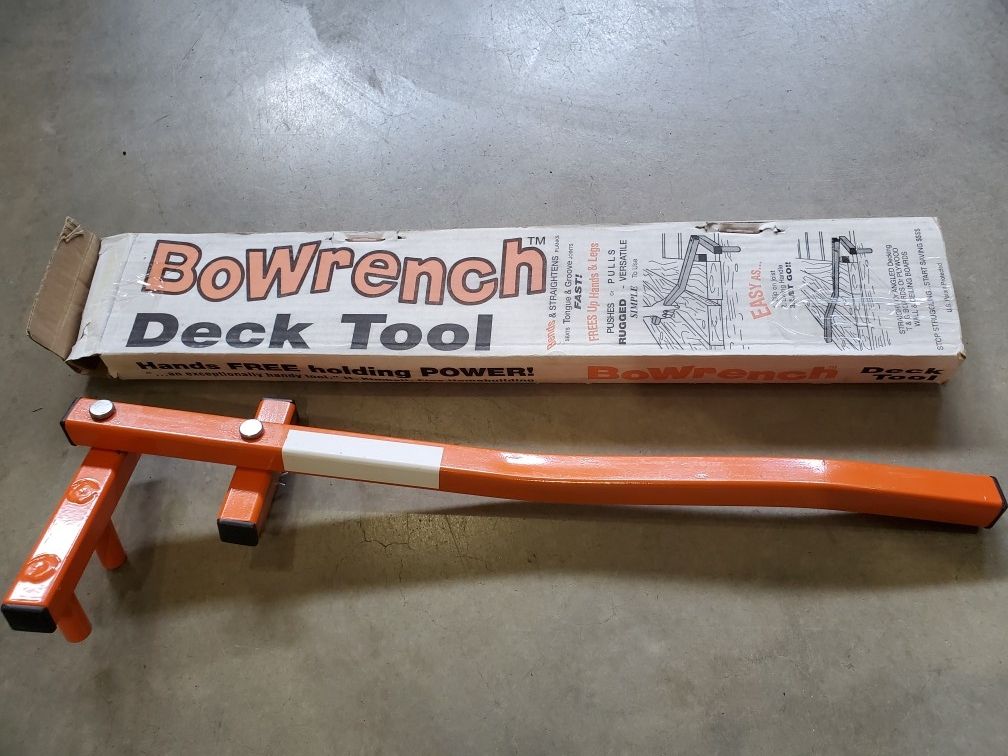 BoWrench Deck Tool