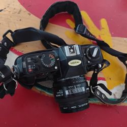 35mm Nikon Film Camera With Lens Included 
