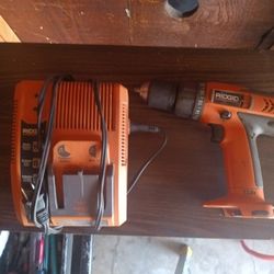 Ridgid Drill Gun With Charger
