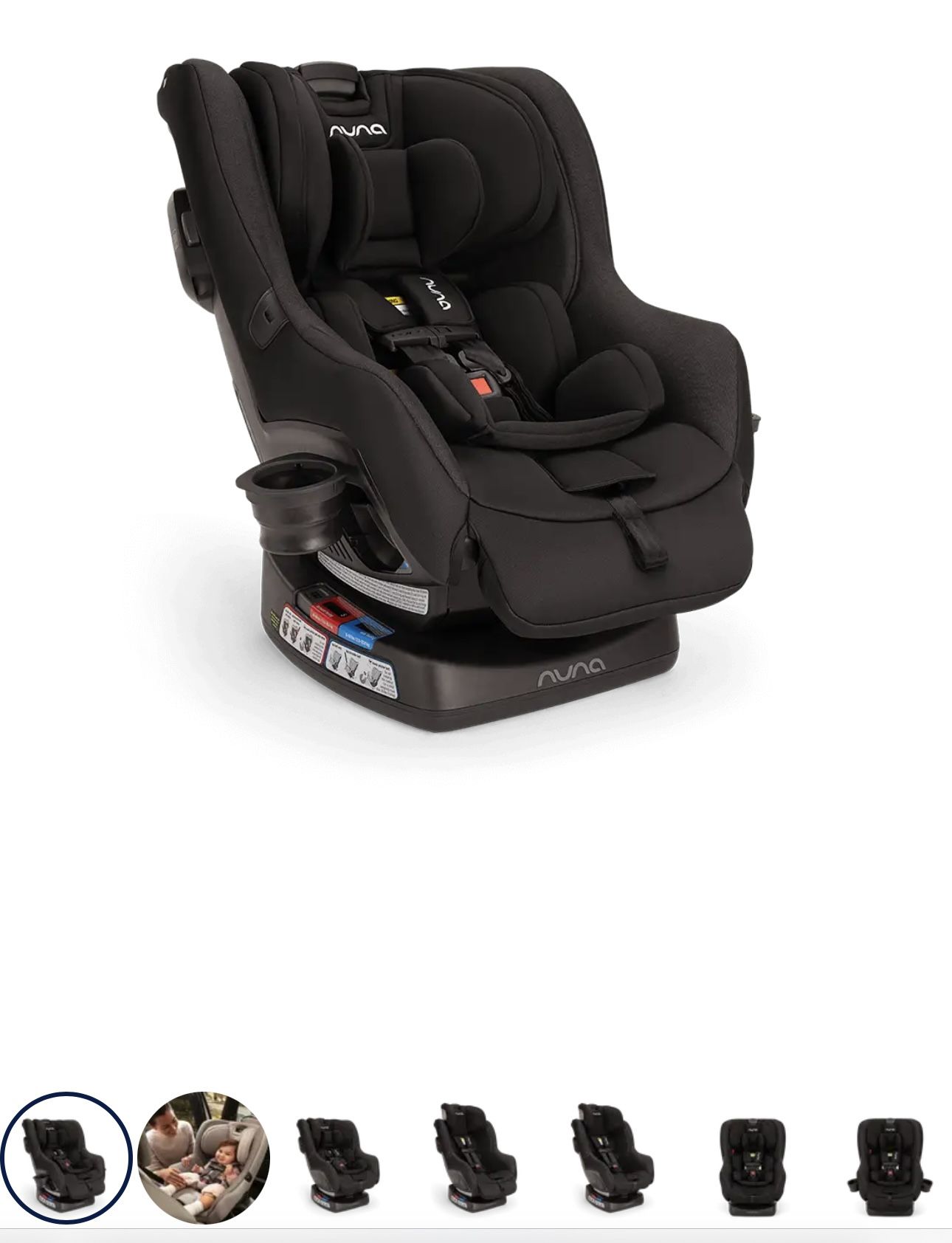 Nuna RAVA Car Seat Caviar