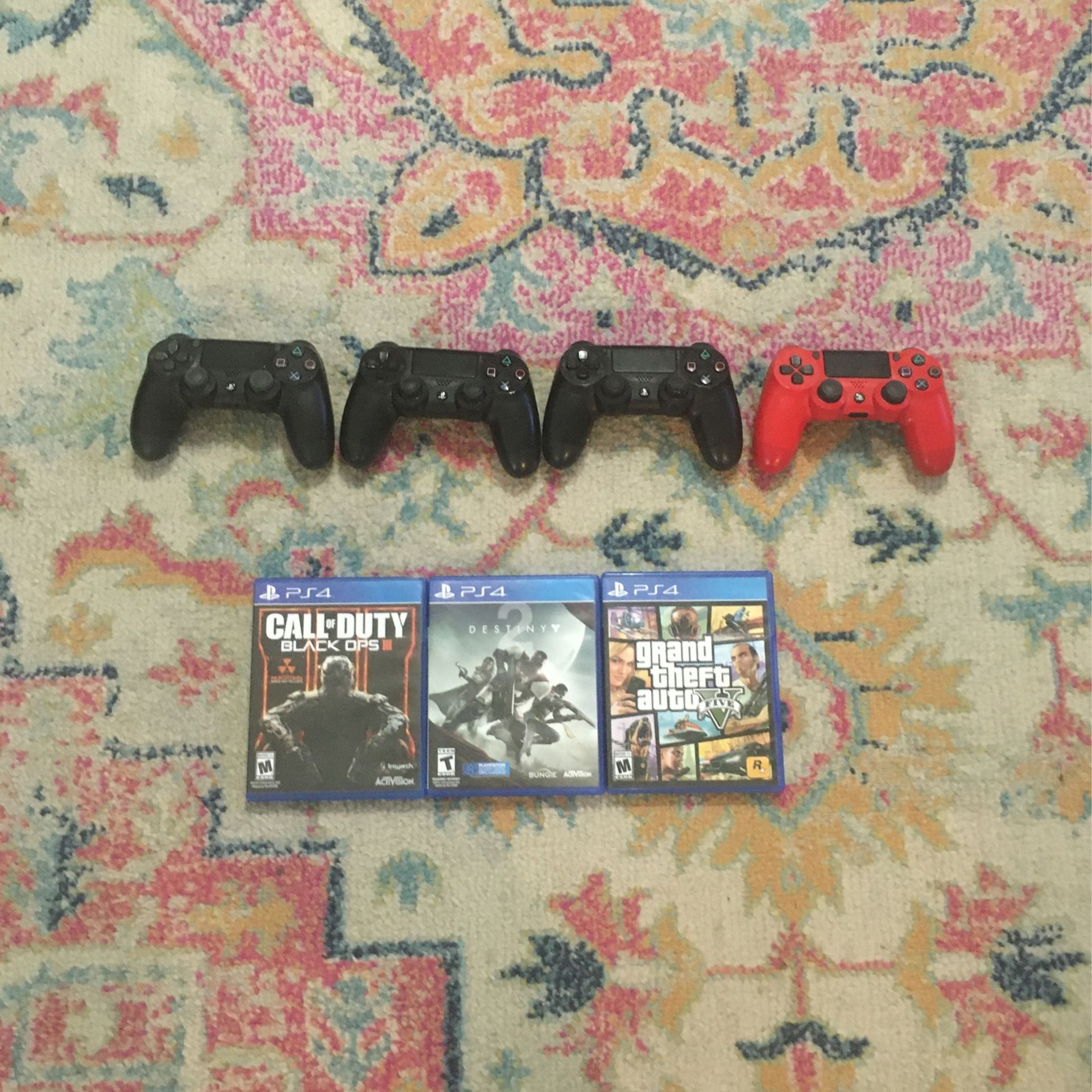 PS4 Controller And PS4 Games