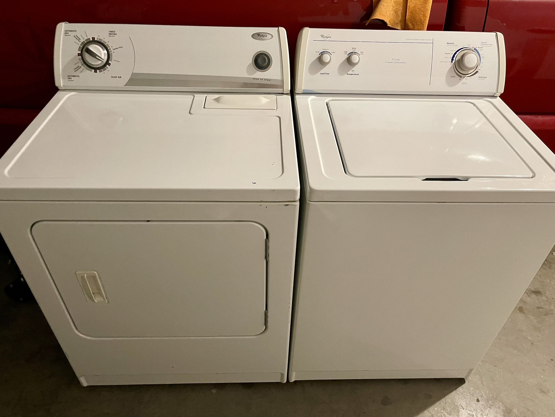 Washer And Dryer