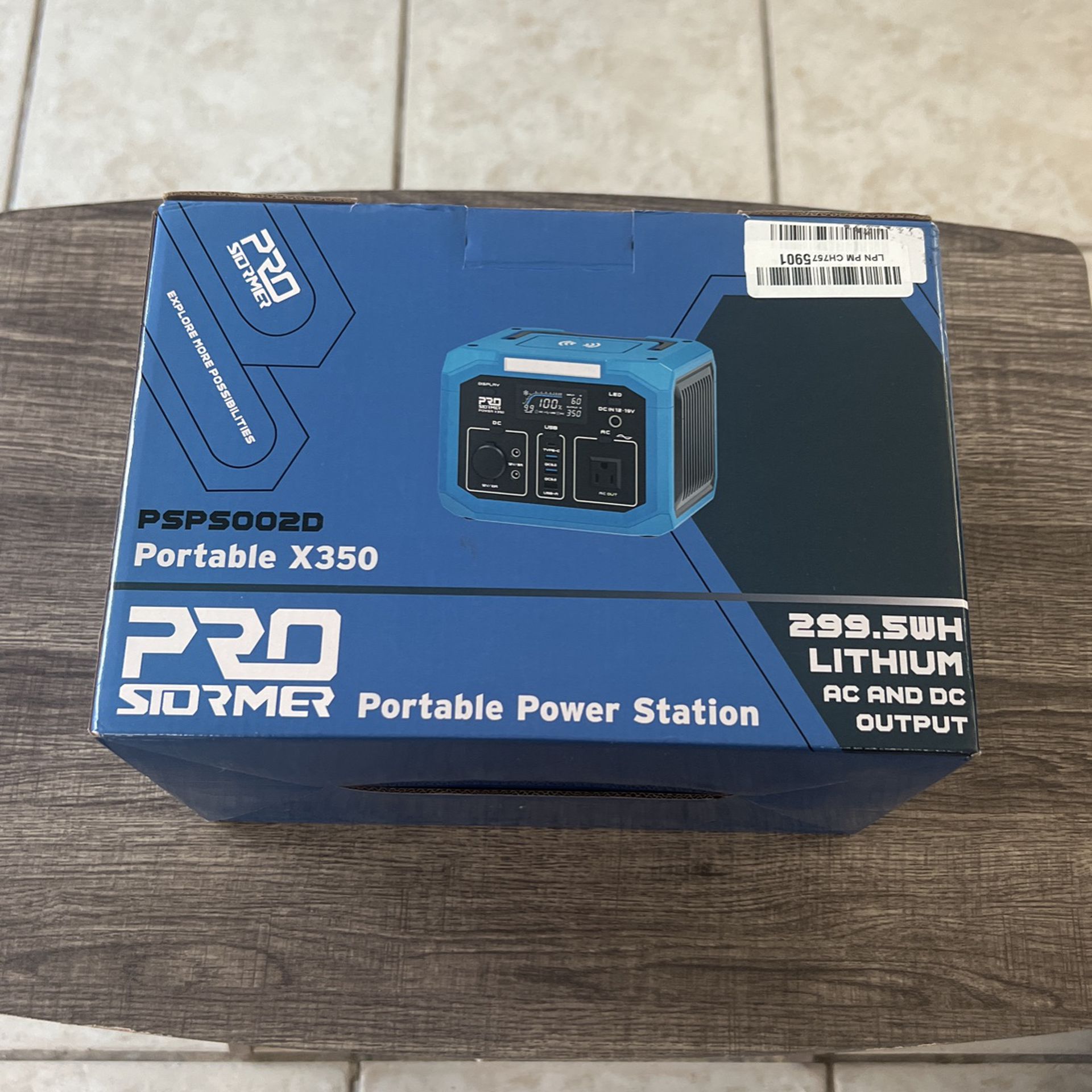 Pro Stormer Portable Power Station 