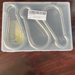Stainless Steel Spring Steel Clips Set Of 6 6.2 Inch