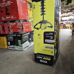 RYOBI 40V HP BRUSHLESS CORDLESS AUGER TOOL ONLY NEW