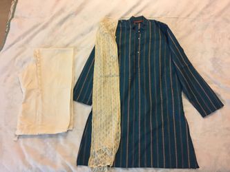 Boys silk kurta pajama set