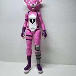 Fortnite Cuddle Team Leader Pink Bear Action Figure Toy 12"