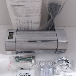 Power Acoustik PC5C 8 Farad Digital Capacitor LED Meter