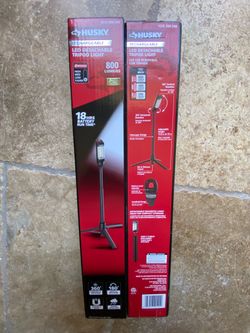Husky Rechargeable LED Detachable Tripod Light