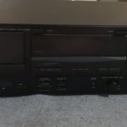 Kenwood KX-W893 Home Entertainment Dual Cassette Player 