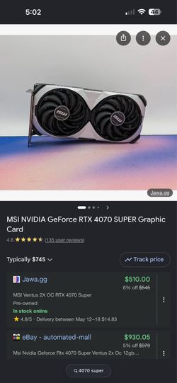 MSI Nvidia RTX 4070 super