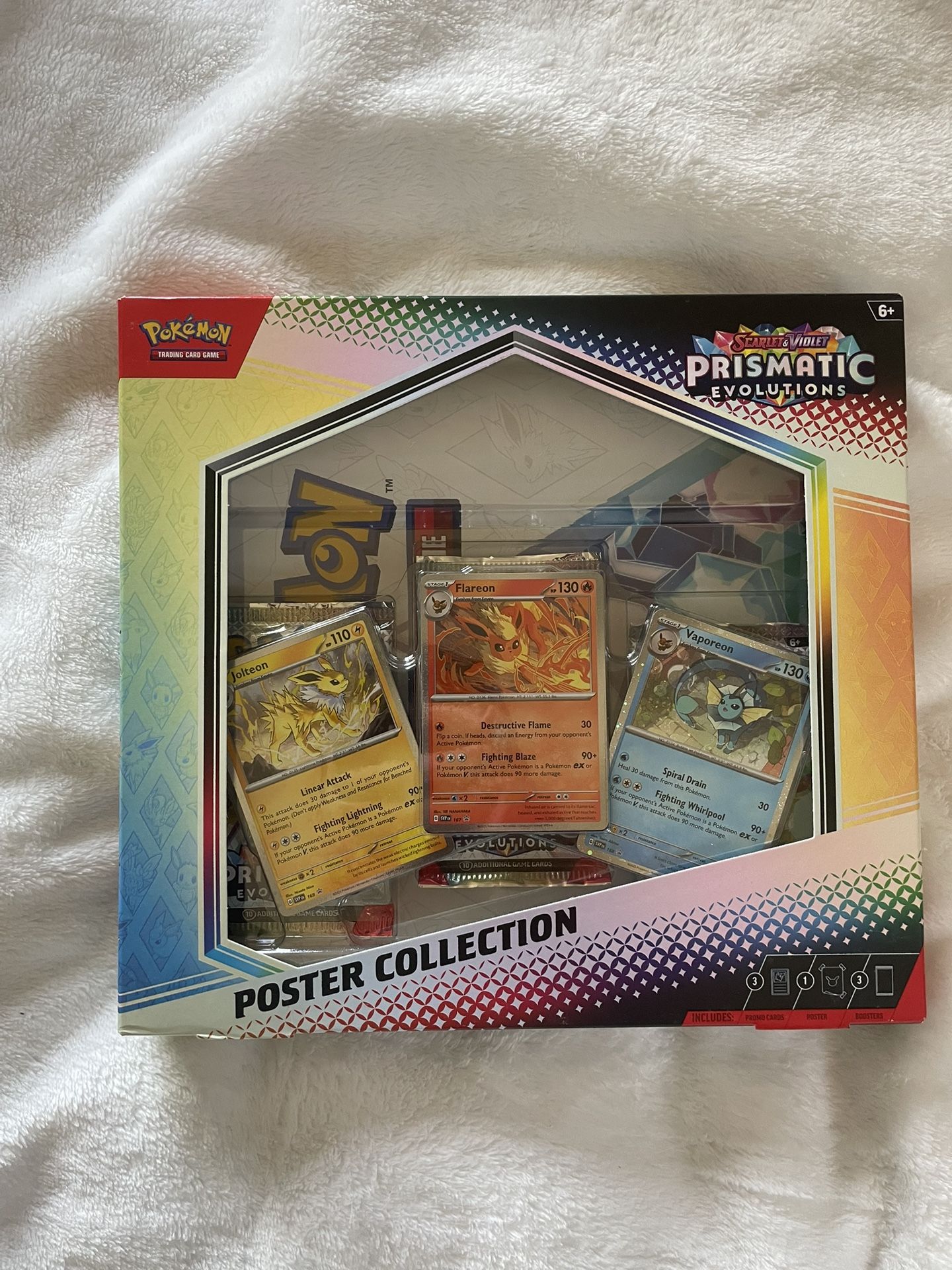 Prismatic Evolutions Poster Collection 3-Pack - New/Sealed Pokemon Cards
