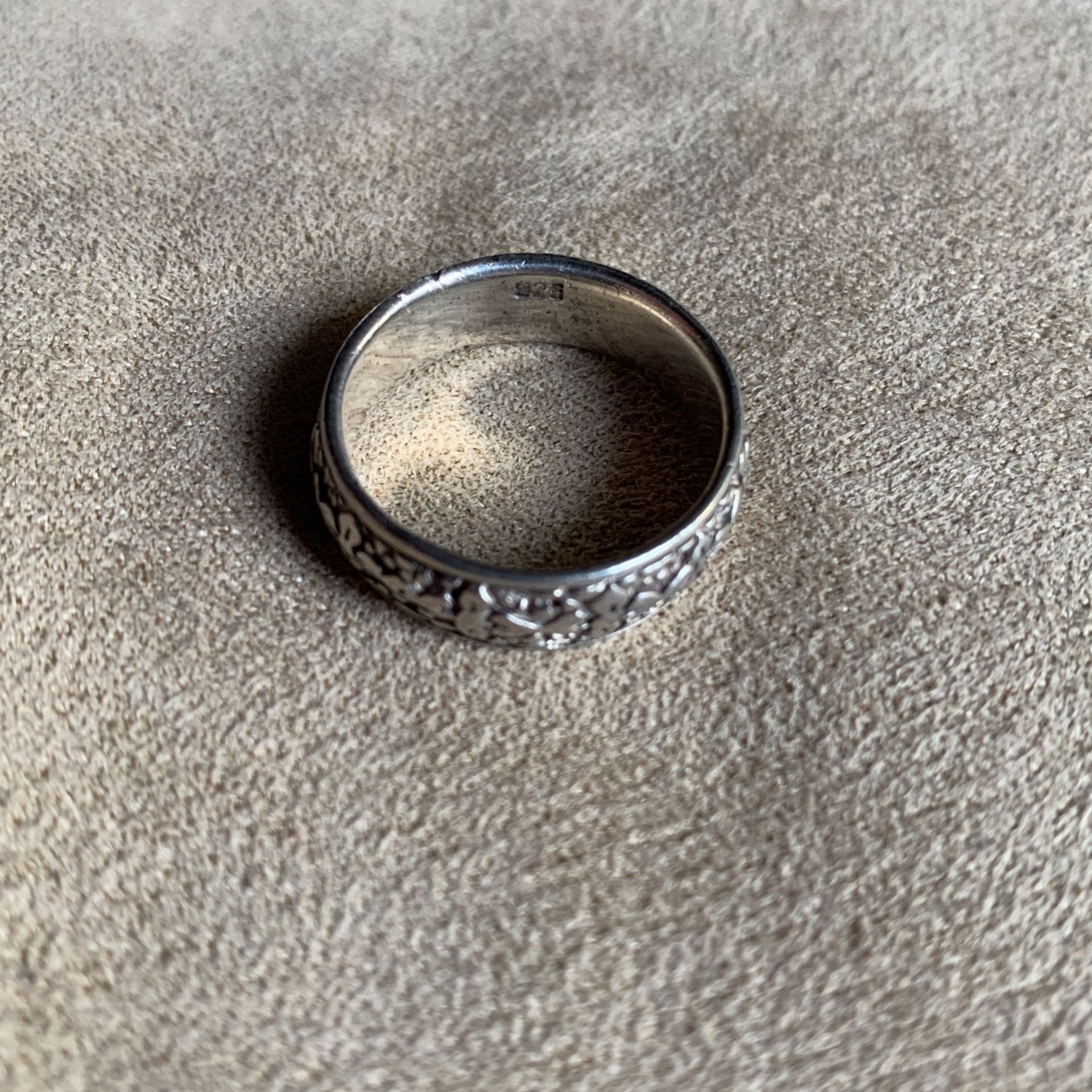 Silver Ring 825 Stamp