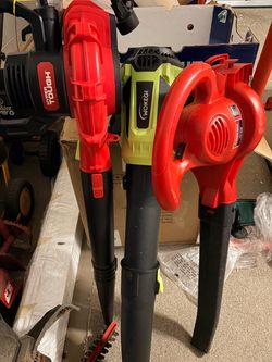 Lot of 3 Electric Leaf Blowers