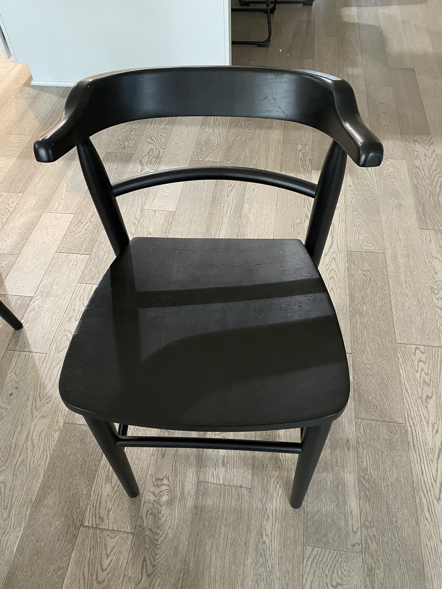 2x Black Studio McGee Dining Chairs