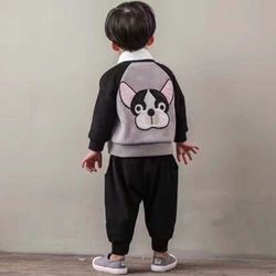 Super Soft Warm Dog Velvet Boys Jacket